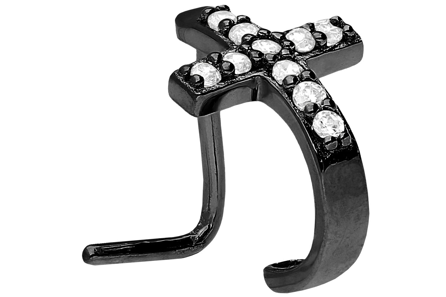 Chirurgenstahl Nasenstecker Nasenpiercing KRISTALLKREUZ ++SALE++